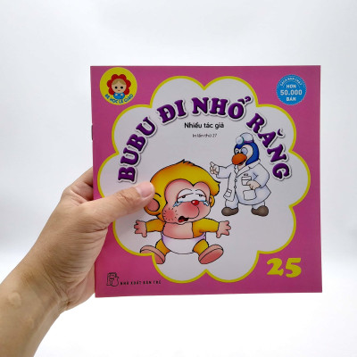 Bé Học Lễ Giáo - Bubu Tập 25: Đi Nhổ Răng (Tái Bản 2022)