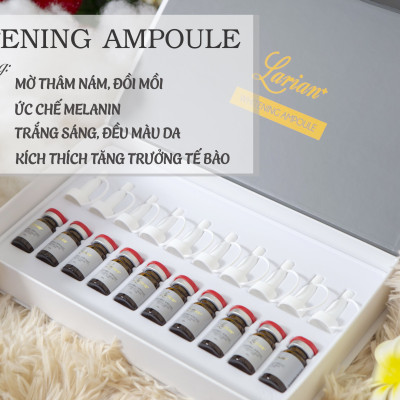 Tế bào gốc Larian Whitening Ampoule làm trắng sáng da (Combo 5 Lọ) 