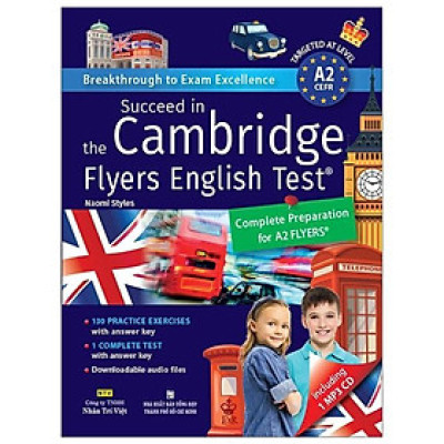 Sách - Succeed In The Cambridge Flyers English Test - Nhân Trí Việt