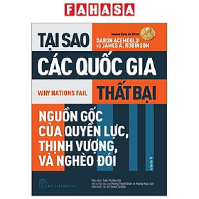 Tại Sao Các Quốc Gia Thất Bại (Tái Bản 2024)