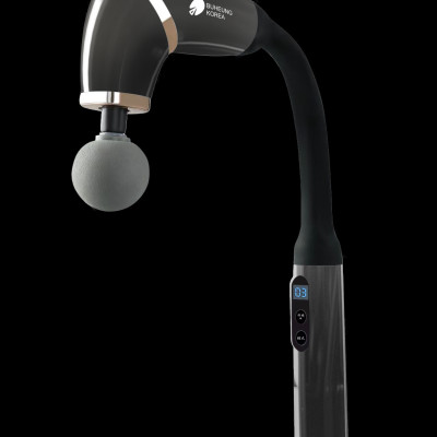 Máy massage cầm tay Buheung MK-229, thiết kế công thái học, 4 đầu massage, BH chính hãng 12 tháng