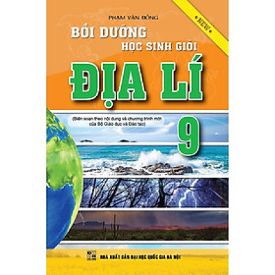 Sách - Bồi Dưỡng Học Sinh Giỏi Địa Lí Lớp 9 - Khang Việt Book