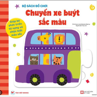 Bộ Sách Đồ Chơi - Chuyến Xe Buýt Sắc Màu
