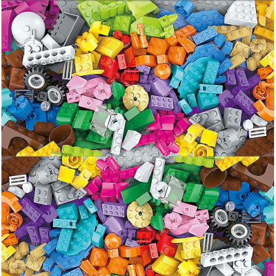 Bộ Lắp Ghép  Vuông Đa Chủ Đề Với 460 Chi Tiết Cho Bé Vừa Chơi Vừa Học Phát Triển Tư Duy và Sáng Tạo- Hàng Chính Hãng 