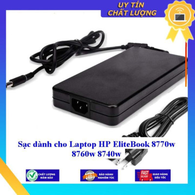 Sạc dùng cho Laptop HP EliteBook 8770w 8760w 8740w - Hàng Nhập Khẩu New Seal