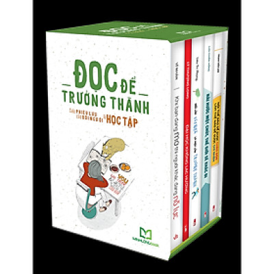 Đọc Để Trưởng Thành - Tuyển Chọn Những Cuốn Sách Hay Dành Cho Bạn Trẻ (Hộp 5 Cuốn)