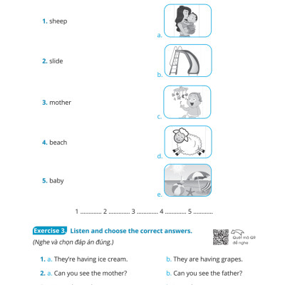 Đề Ôn Tập Từ Vựng Và Cấu Trúc Tiếng Anh Lớp 2_MEGABOOK