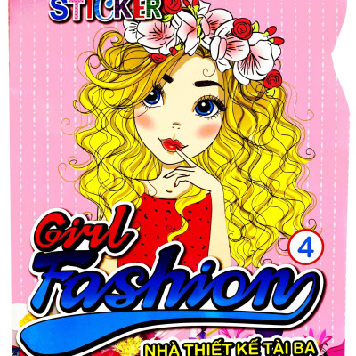 Dán Hình Và Tô Màu Sticker - Girl Fashion - Nhà Thiết Kế Tài Ba - Tập 4