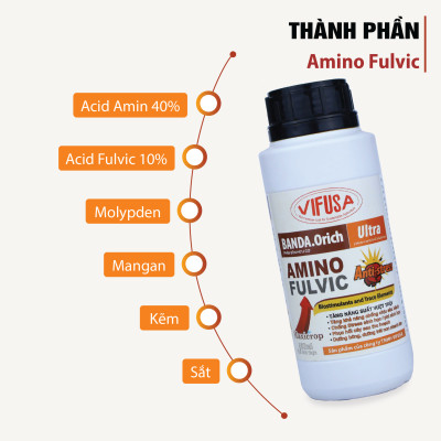 BANDA.Orich Ultra - Phân bón Amino Fulvic chai 500ml