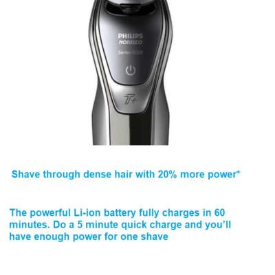 Máy cạo râu khô và ướt cao cấp Philips Norelco S5940/88 - HÀNG NHẬP KHẨU