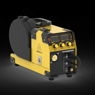 Máy hàn MIG không dùng khí, que MMA Hồng Ký Master 160 Ampe 220V HKMIG200S