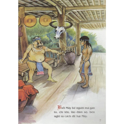 Sách - Cất Nhà Giữa Hồ - Tranh Truyện Dân Gian Việt Nam - NXB Kim Đồng