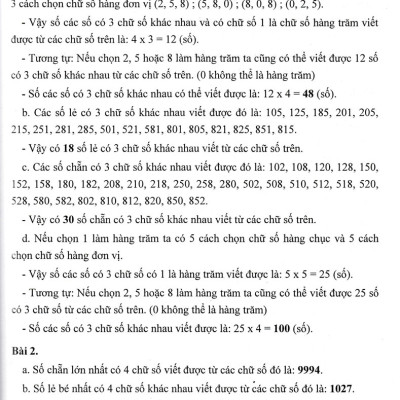 Phát Triển Và Nâng Cao Toán 3 (Dùng Chung Cho Các Bộ SGK Hiện Hành) 