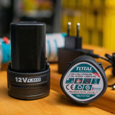 MÁY SIẾT MỞ VÍT DÙNG PIN 12V TOTAL TIRLI1201 - HÀNG CHÍNH HÃNG