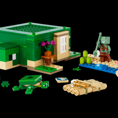 Đồ Chơi Lắp Ráp Ngôi Nhà Rùa Biển - The Turtle Beach House - Lego Minecraft 21254 (234 Mảnh Ghép)