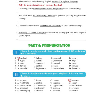 Bài Tập Bổ Trợ Toàn Diện Tiếng Anh 9 - Người Bạn Đồng Hành Của Các Học Sinh - ABB