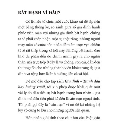 Gia Đình: Tranh Đấu Hay Buông Xuôi? - Sài Gòn Books