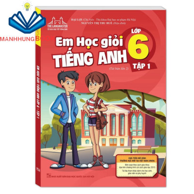 Sách - Combo Em học giỏi tiếng Anh lớp 6 ( trọn bộ 2 tập )