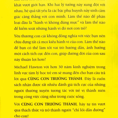 Nuôi Dạy Con Tuổi Vị Thành Niên - Cùng Con Trưởng Thành