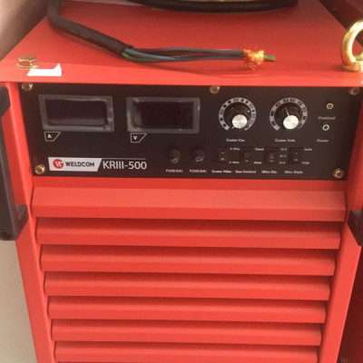 NGUỒN HÀN KRIII-500 (KHÔNG ĐẦU CẤP DÂY, KHÔNG BỘ DÂY ĐẦU CẤP, KHÔNG PHỤ KIỆN) WELDCOM - HÀNG CHÍNH HÃNG