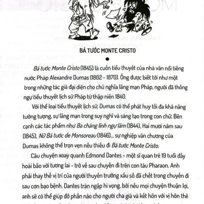 Danh Tác Thế Giới - Ấn Phẩm Đặc Biệt - Bá Tước Monte Cristo (Tái Bản 2023)