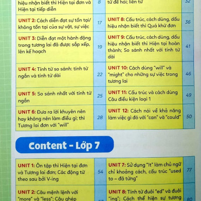 Sổ Tay Ngữ Pháp Và Bài Tập Tiếng Anh Lớp 6-7-8-9
