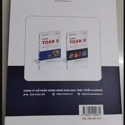 Tự học Toán học lớp 8 - Tập 1 - 2025 Moonbook