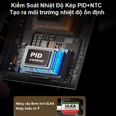 Máy pha cà phê Espresso chuyên nghiệp thương hiệu HiBREW H10 Plus cao cấp  - Hàng chính hãng