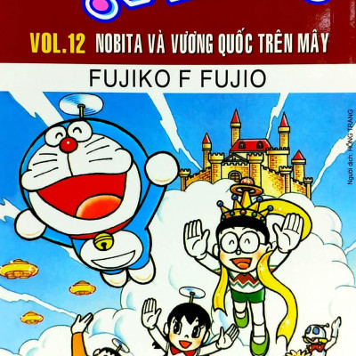 Doraemon Truyện Dài - Tập 12 - Nobita Và Vương Quốc Trên Mây (Tái Bản 2023)