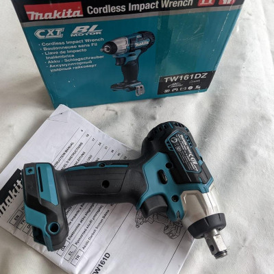 MÁY SIẾT BULONG DÙNG PIN 12V 170W MAKITA TW161DZ (KHÔNG KÈM PIN VÀ ĐẾ SẠC) - HÀNG CHÍNH HÃNG