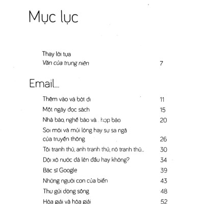 Email Lúc 0 Giờ (Tản Văn)