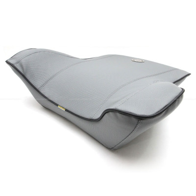 Tựa Lưng Ô Tô Cao Su Non Bọc Da CIND G003 Màu Xám