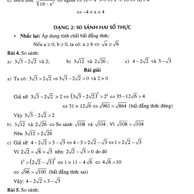 NÂNG CAO VÀ PHÁT TRIỂN ĐẠI SỐ 9_KV