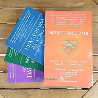 Bộ Người Dám Cho Đi (4 quyển) _Bookcity