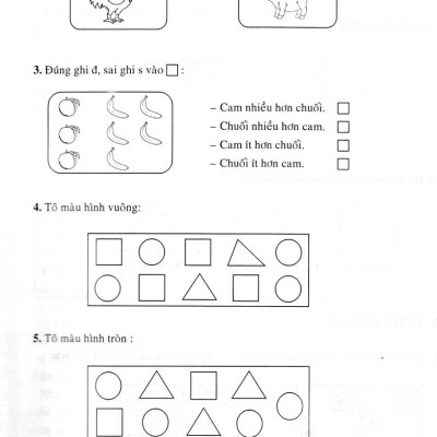 ĐỂ HỌC GIỎI TOÁN 1 (PHIÊN BẢN MỚI NHẤT)_KV