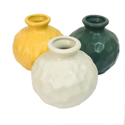  Combo 2 Bình Cắm Hoa Mini Góc Cạnh Gốm Sứ Bát Tràng