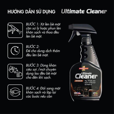 Dung Dịch Tẩy Vết Bẩn Và Làm Sạch Nội Thất SUPERONE Ultimate Cleaner - Interior SOUTHWALL A104