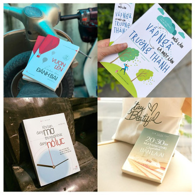 Sách- Combo Tuổi Trẻ Không Lạc Hướng(Vấp Ngã+Khi Bạn Đang Mơ (TB)+Vươn Lên+20-30 Tuổi+Đại Học Không Lac Hướng) (ML)