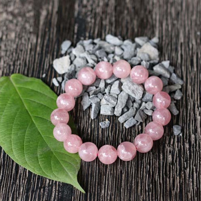 Thạch Anh Hồng Brazil Vip Aaa 12mm Ngọc Quý Gemstones VT134