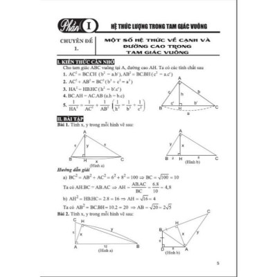Sách - Giải nhanh các chuyên đề hình học 9 tài liệu thi vào lớp 10 (dùng chung cho các bộ sgk hiện hành) (HA-MK)