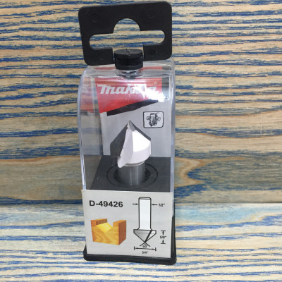 Mũi phay tạo rãnh nhọn Makita (cốt 1/2")