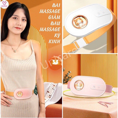 máy Massage bụng kinh, Đai chườm bụng kinh giúp làm ấm, giảm đau bụng kinh nguyệt, làm ấm tử cung cho phái nữ đến kì