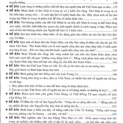 Những bài văn đạt giải học sinh giỏi cấp Tỉnh - Thành phố Toàn Quốc (THPT)(2025)(Dùng chung các bộ SGK)