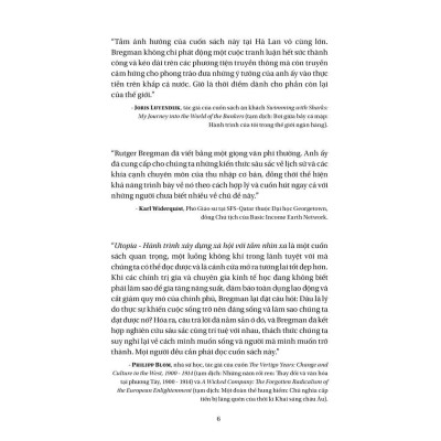 Sách - Utopia - Hành Trình Xây Dựng Xã Hội Với Tầm Nhìn Xa - Tân Việt Books