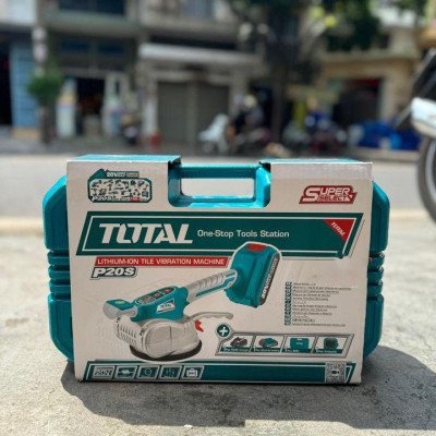 MÁY RUNG ỐP LÁT GẠCH DÙNG PIN 20V (1 pin 2.0AH +sạc ) TOTAL TTVLI20101 - HÀNG CHÍNH HÃNG