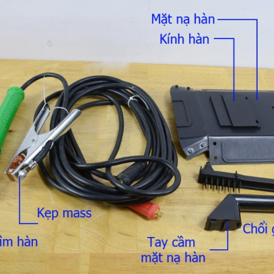 MÁY HÀN QUE ĐIỆN TỬ BTEC MMA-200A (CHUYÊN KÉO QUE 3.2, CÓ ĐỒNG HỒ)- CHÍNH HÃNG