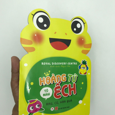 Tô Màu Hoàng Tử Ếch - Rau Củ Hoa Quả