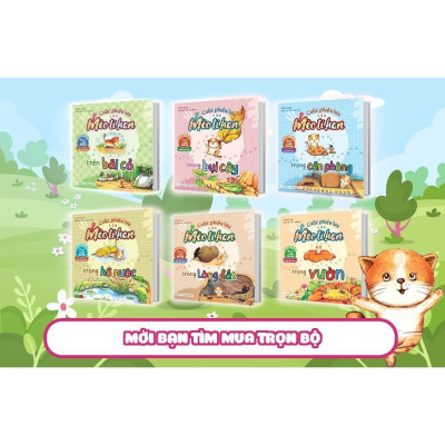 Sách - Cuộc Phiêu Lưu Của Mèo Tí Hon Trên Bãi Cỏ - Megabook
