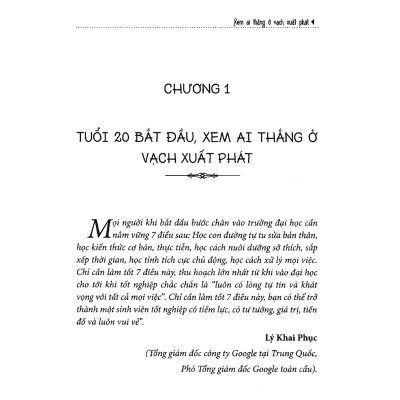 20 Tuổi Quyết Định Cuộc Đời Người Đàn Ông