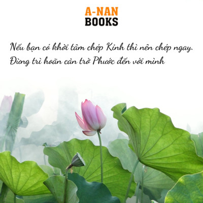 Sách - Vở chép Kinh Chú Đại Bi, sổ chép kinh Chú Đại Bi in chữ mờ loại cao cấp dày dặn ( TẶNG KÈM BÚT VIẾT) - Anan Books